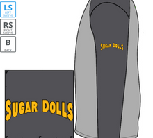Load image into Gallery viewer, District Women&#39;s Lightweight Hoodie - Sugar Dolls Logo
