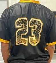 Load image into Gallery viewer, 2023 Fan Jersey - Black with Gold Inserts