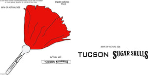 Tucson Sugar Skulls LED Pom Pom