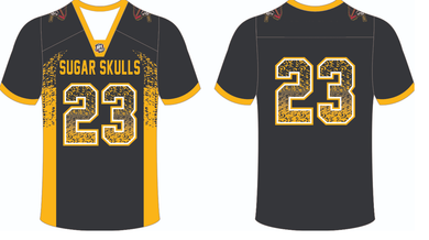 2023 Fan Jersey - Black with Gold Inserts