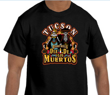 Load image into Gallery viewer, Dia de los Muertos Hanes Authentic Short-Sleeve Tee