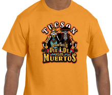 Load image into Gallery viewer, Dia de los Muertos Hanes Authentic Short-Sleeve Tee