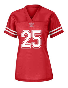 Sport-Tek Ladies' PosiCharge Replica Football Fan Jersey