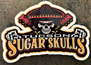 Tucson Sugar Skulls 4" Decal