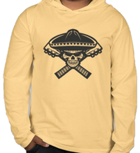 Load image into Gallery viewer, Garment Dyed Hooded Long Sleeve Comfort Colors Tee